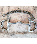 Used Stainless Steel Kimberwick English Bit 5&quot; Mouth - $27.42 CAD