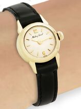 14K SOLID GOLD BUMPER WATCH SWISS 50s SERVICED VINTAGE TISSOT AUTOPMATIC... - $997.57