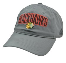 Chicago Blackhawks Coaches NHL Adjustable Slouch Hockey Hat - £17.85 GBP