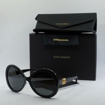 DOLCE &amp; GABBANA DG6194U 501/87 Black / Dark Grey 60-16-145 Sunglasses New Aut... - £113.15 GBP