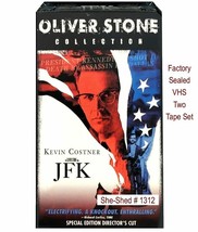 JFK Oliver Stone Collection Special Edition Director’s Cut VHS - Sealed - £7.95 GBP