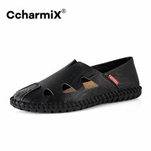 S casual slip on comfortable soft men moccasins fashion man loafers black driving shoes thumb200