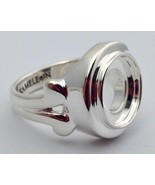 Authentic Kameleon 925 Silver Swirls Top Ring Kr-14, Kr014  Size 6, New - $874.31 MXN