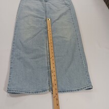 Universal Thread RN#17730 Women's Blue Front Slit Maxi Light Denim Skirt Size 2 image 6