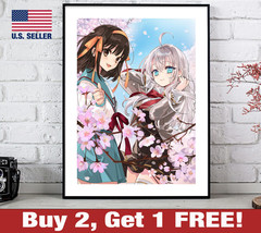 The Melancholy of Haruhi Suzumiya Poster 18&quot; x 24&quot; Print Anime Wall Art 3 - £10.60 GBP