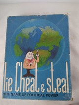 Lie Cheat &amp; Steal Board Game Of Political Power - Reiss Games 1971 - $40.00