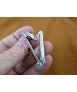 (M206-A1) HARP tack tac pin LYON &amp; HEALY JEWELRY pewter music harps preform - $37.14 CAD