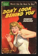 Don&#39;t Look Behind You #287 1950-Samuel Rogers-Rudolph Belarski pulp styl... - $45.11