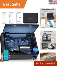 Intelligent Portable Gun Safe with Multiple Unlock Options - Ideal for S... - $2,802.10 MXN