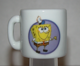 Spongebob Squarepants Miniature Ceramic Mug (2002 Viacom) - $123.73 MXN