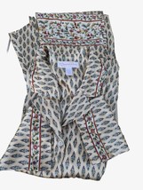 Oscar de la renta Pajamas Set  Floral Tapestry Small Satin Designer Luxu... - £96.65 GBP