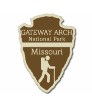 4&quot; Gateway Arch National Park Missouri Arrowhead Sticker Decal - £12.04 GBP