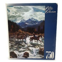 RoseArt The Puzzle Collection 750 Piece High Mountain Crossing - $11.76