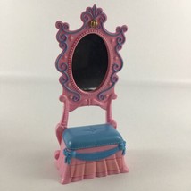 Disney Princess Cinderella Magic Mirror Vanity Bench Pop Out Surprise Drawer Toy - $18.76