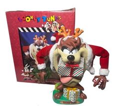 Vintage Looney Tunes ~Santa Tazmanian Devil Animated Christmas Figure De... - $45.00