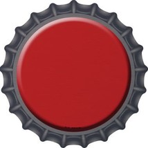 Red Novelty Metal Bottle Cap BC-157 - $21.95