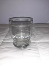 Eastern Airlines Footed Rocks Drinking Glass 3” x 3.25” White Wings of M... - $15.13
