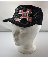 KB Ethos Black Distressed Southwestern Rhinestone Cross Ball Cap Basebal... - $307.46 MXN