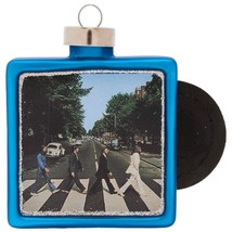 Beatles - Abbey Road Album Cover GLASS Ornament by Kat &amp; Annie - $34.60
