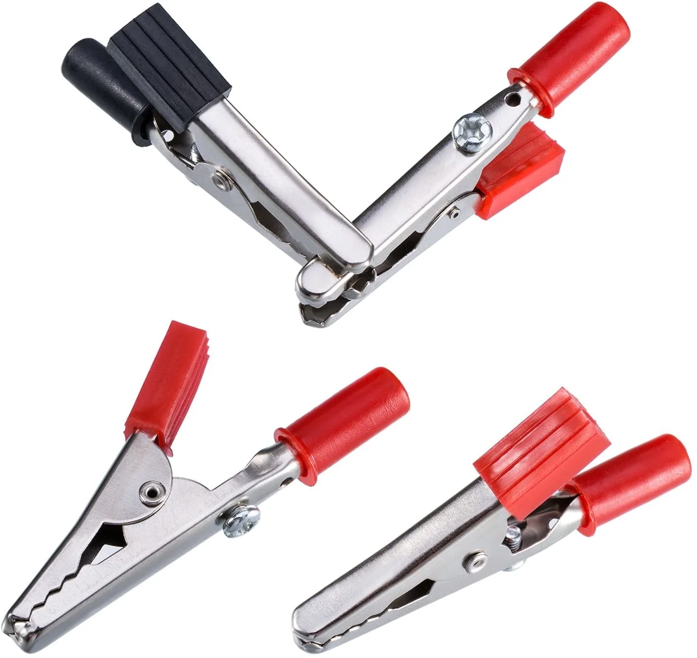 House Home 10-20PCS Metal Alligator Clips Crocodile Electrical Test Clamps Aortm - £19.69 GBP