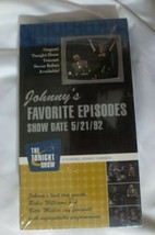JOHNNY&#39;S FAVORITE EPISODES SHOW DATE 5/21/92 VHS  SEALED &amp; UPOPENED - £3.50 GBP