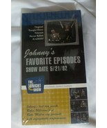 JOHNNY&#39;S FAVORITE EPISODES SHOW DATE 5/21/92 VHS  SEALED &amp; UPOPENED - £3.49 GBP