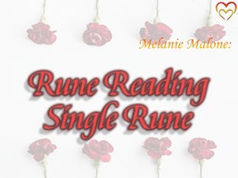 Single Rune Reading ~ Symbolism, Guidance, Clarity, Answers, Messages From The U - £3.73 GBP