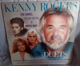 Kenny Rogers Duets with Kim Carnes Sheena Easton Dottie West Promo LP - £18.56 GBP