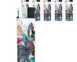 Butane Refillable Electronic Lighter Set of 5 Anime Design-005 Sexy Mang... - $15.79