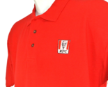 KFC Kentucky Fried Chicken Employee Uniform Polo Shirt Red Size L Large NEW - £20.00 GBP