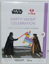 Lovepop LP2084 Darth Vader Celebration PopUp Card White Envelope Cellophane wrap image 6