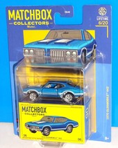 Matchbox Collectors Series 2024 #6 1970 Oldsmobile 442 Mtflk Blue - $10.50