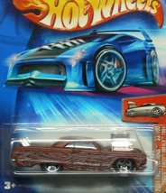 Hot Wheels 2004 First Editions Tooned Chevy Impala 1964 Matte Brown Card 33 - £7.57 GBP