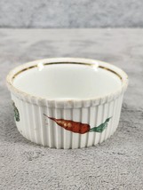 Louis Lourioux Le Faune Fireproof Vegetables Porcelain Ramekin France 3&quot;... - £10.71 GBP