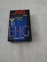 JVC VHS-C Compact 90 Minute Video Cassette Tape TC 30 EHG High Energy New Sealed - £6.77 GBP