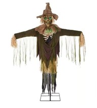 Holiday Accents 7&#39; Animated LED Dead Water Swamp Scarecrow Halloween db - £622.18 GBP