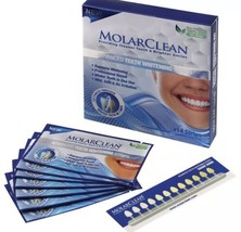 Molarclean Advanced Teeth Whitening Strips 14pk Whiter teeth in 7 days - $10.11