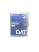 New Sealed SONY 125 PDP-125c Digital Audio Tape Cassette - €8,58 EUR