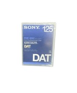 New Sealed SONY 125 PDP-125c Digital Audio Tape Cassette - $9.89