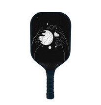 Juciao Planet Hand 5&quot; Handle Pickleball Paddle Carbon Fiber Composite USA - £24.46 GBP