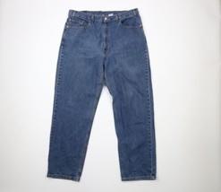 Vintage Levis 550 Mens 40x32 Distressed Relaxed Fit Denim Jeans Pants Blue USA - £42.77 GBP