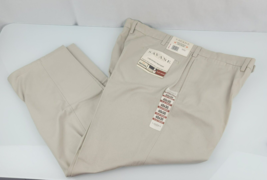 Savane Comfortable Waistband Motion Flat Front Dress Work Pants Slacks 40x30 NEW - £31.54 GBP