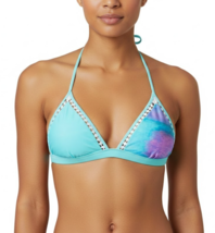 Raisins Women/Juniors Sunshine Tie Dye  Fixed Tri Bikini Top (Size: L) M... - $12.86
