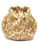 Potli for women / Handmade Hanging bag  - £24.11 GBP
