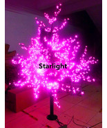 6ft 1024pcs LEDs Pink Cherry Blossom Tree Light Outdoor Christmas Tree H... - $469.00
