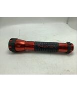 Snap-on Tools 2 D Cell Flashlight red anodized aluminum and rubber grips... - $366.69 MXN