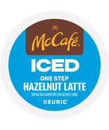 McCafe ICED  Hazelnut Latte,  K-Cup Pods, 60 Count - Bulk Package - €25,82 EUR McCafe ICED  Hazelnut Latte,  K-Cup Pods, 60 Count - Bulk Package - €25,82 EUR