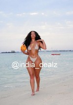 AMIRAH DYME Photo big black butt busty bikini thong Sexy model female wo... - $138.74 MXN+