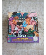 Ceaco Paws Gone Wild 550 Piece Dog Theme Jigsaw Puzzle With Poster Complete - £11.19 GBP