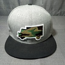Trukfit Hat Cap Adjustable Strapback Gray / Camo One Size Fits Most Embt... - £12.53 GBP
